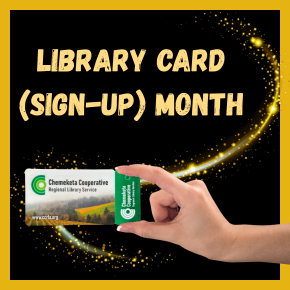 Library Card Sign Up Month